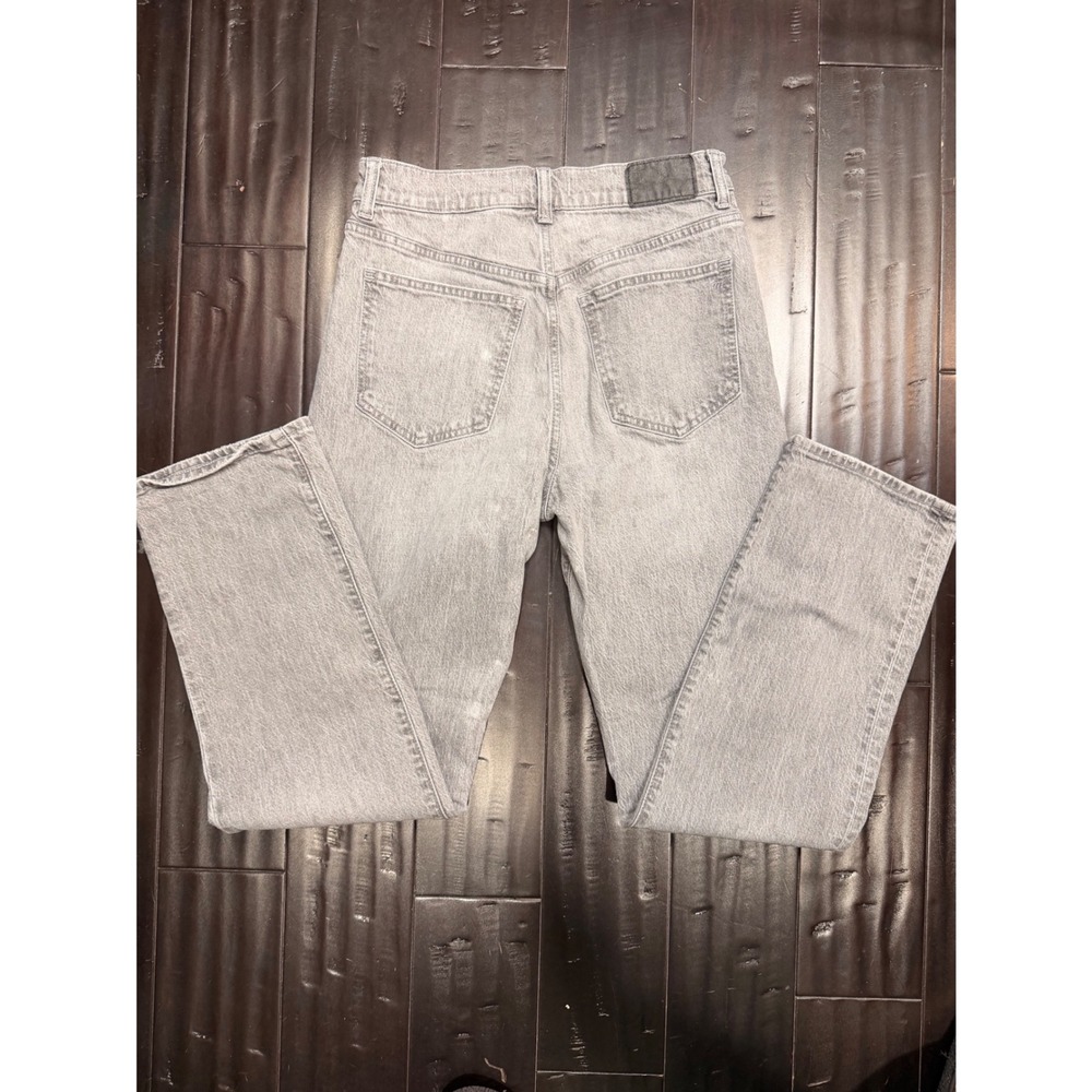 #138 MADEWELL 90s Straight Jeans sz. 27 Grey High Rise w: 28" r:12" I: 30" - Picture 10 of 11